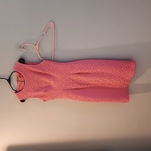 Betsey Johnson size 4, peach/patterned dress!!!